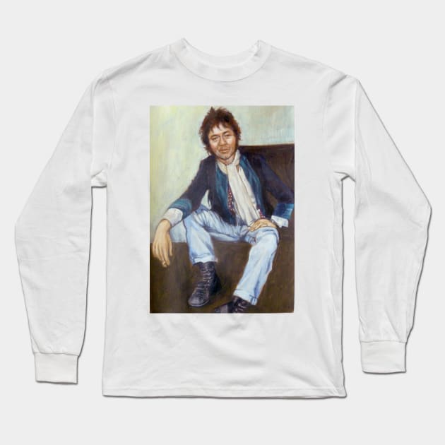 Ronnie Lane Long Sleeve T-Shirt by kathyarchbold